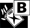 Brandklasse B: Br�nde von fl�sssigen oder fl�ssig werdenden Stoffen, z.B.: Benzin, �le, Fette, Lacke, ...